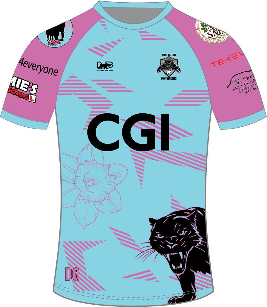 Port Talbot Pantheresses Replica Jersey