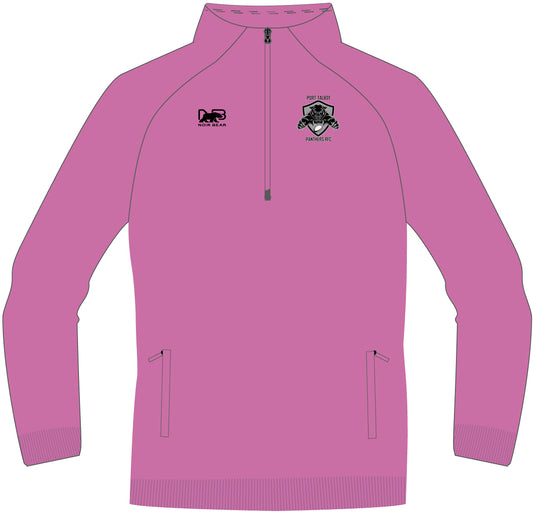 Port Talbot Panthers Pink Sublimated Quarter Zip