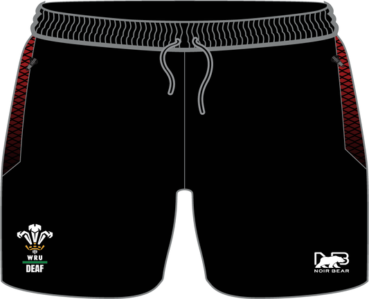 WRU Deaf Part Sublimated Leisure Shorts